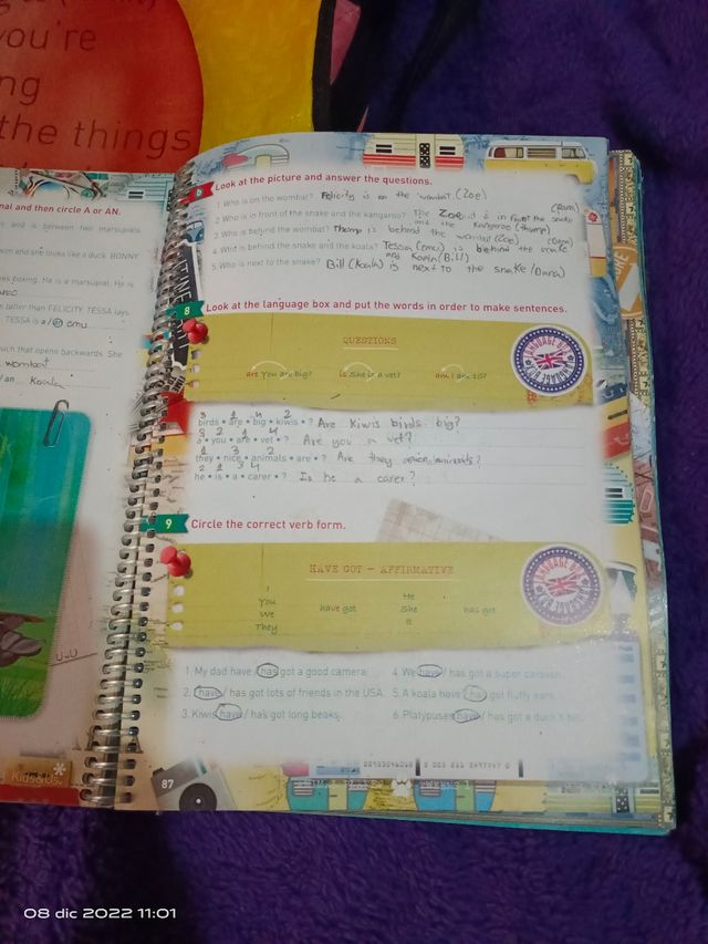 Libro Inglés Kids and us /kids & us