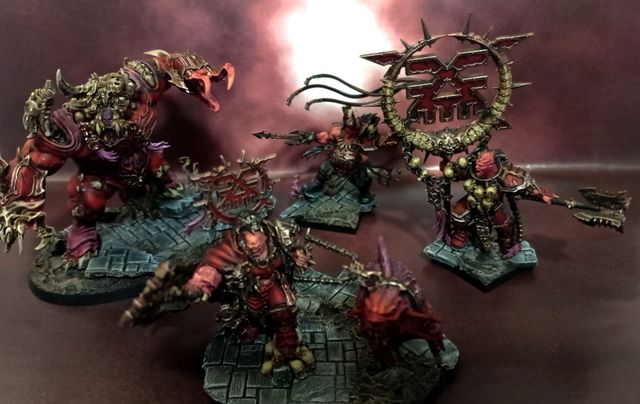 Khorne Bloodbound Goreblade Warband - Warhammer