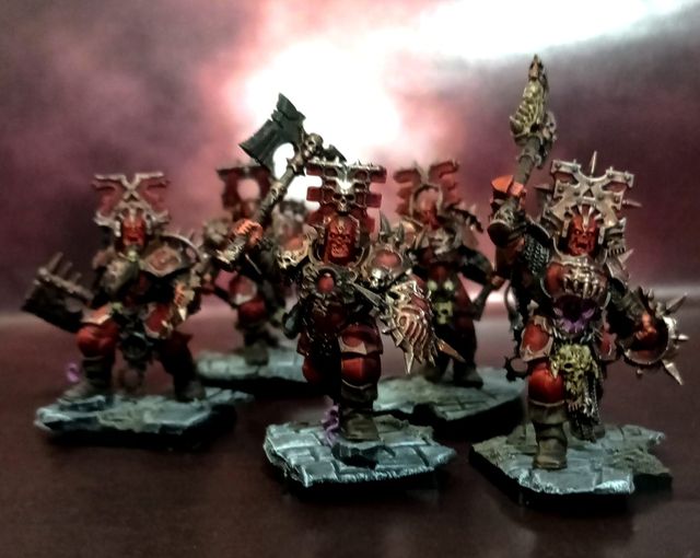 Khorne Bloodbound Goreblade Warband - Warhammer