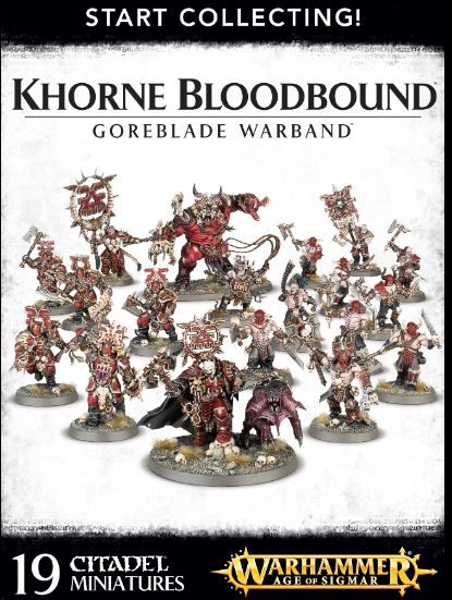 Khorne Bloodbound Goreblade Warband - Warhammer