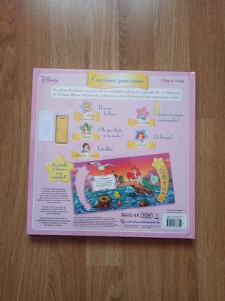 A ESTRENAR LIBRO DISNEY. CANCIONES PARA SOÑAR