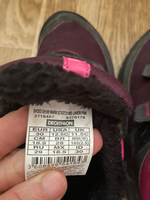 Botas montaña infantil T30