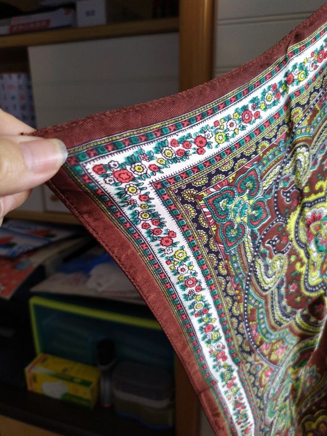 Pañuelos de diversas medidas y diseños