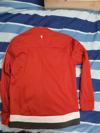 Sudadera Adidas Manchester United T. S (13/14Y)