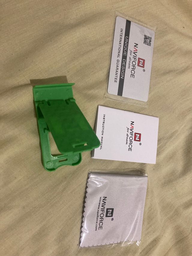 Reloj cronografo Naviforce nuevo