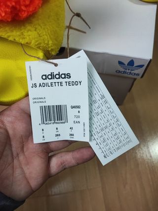 Jeremy Scott adilette teddy nuevas 