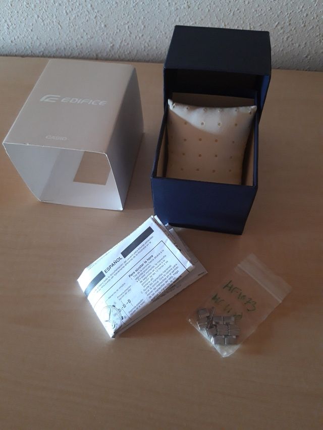 Reloj CASIO edifi (línea F1) limitada - oferta