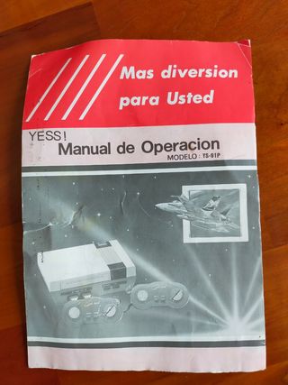 Consola Yess YS-91P con juegos