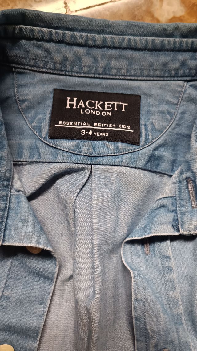 Camisa Hackett niño talla 3-4 años