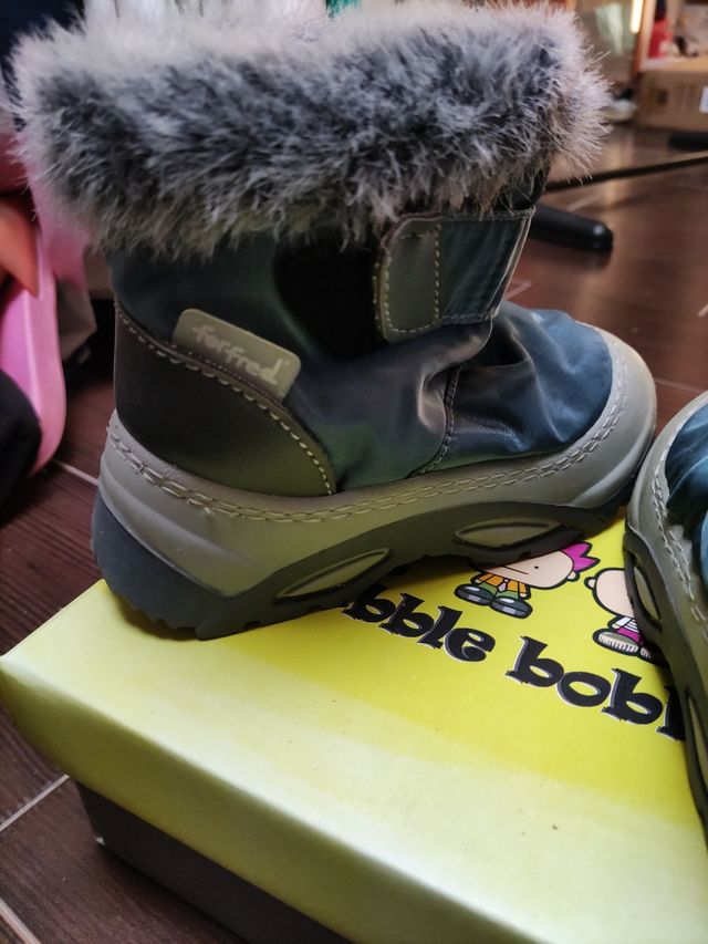 bota de nieve impermeable 
