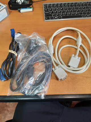 3 CABLES VGA INFORMATICA