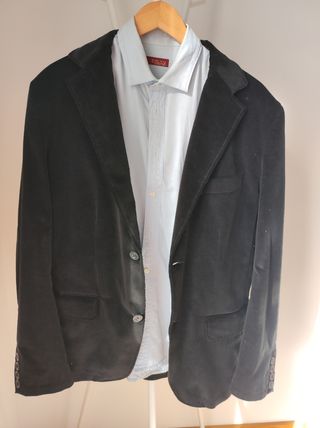 Conjunto americana y camisa Zara talla L