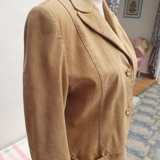 Chaqueta de ante.
