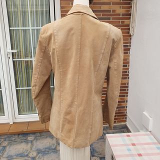 Chaqueta de ante.