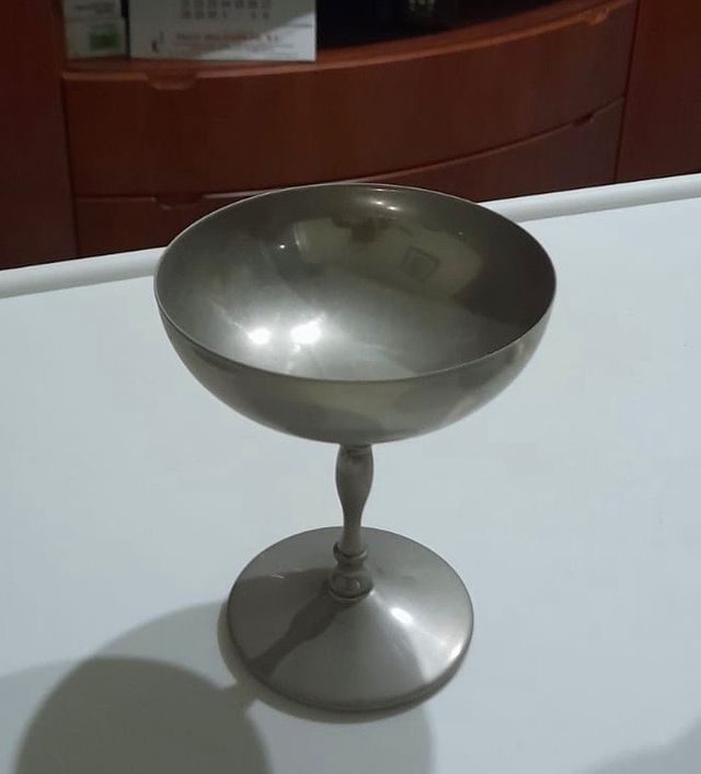 19 Copas bañadas en plata