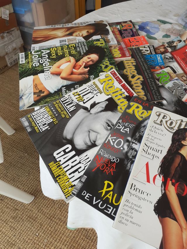 lote 17 revista ROLING STONE