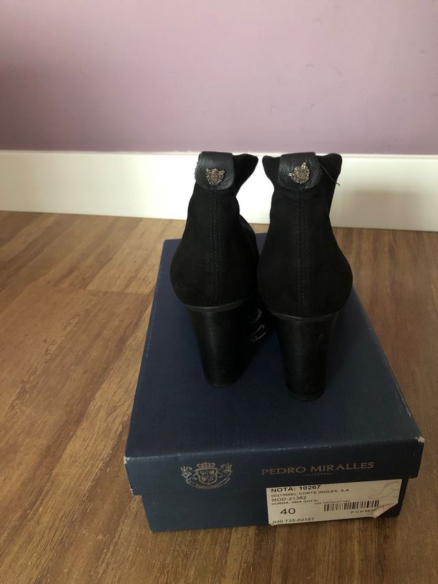 Botines Pedro Miralles talla 40