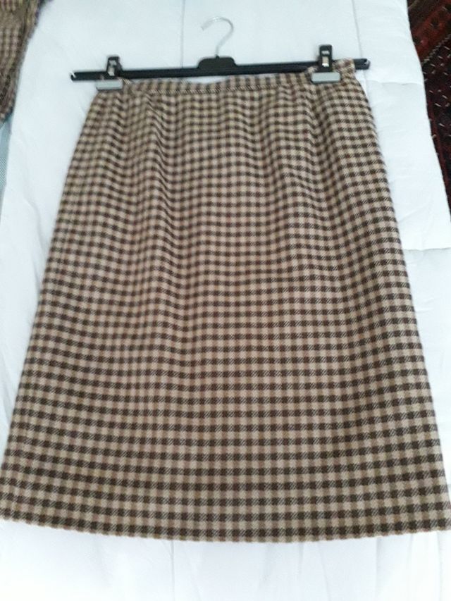 Tailleur pura lana e cammello