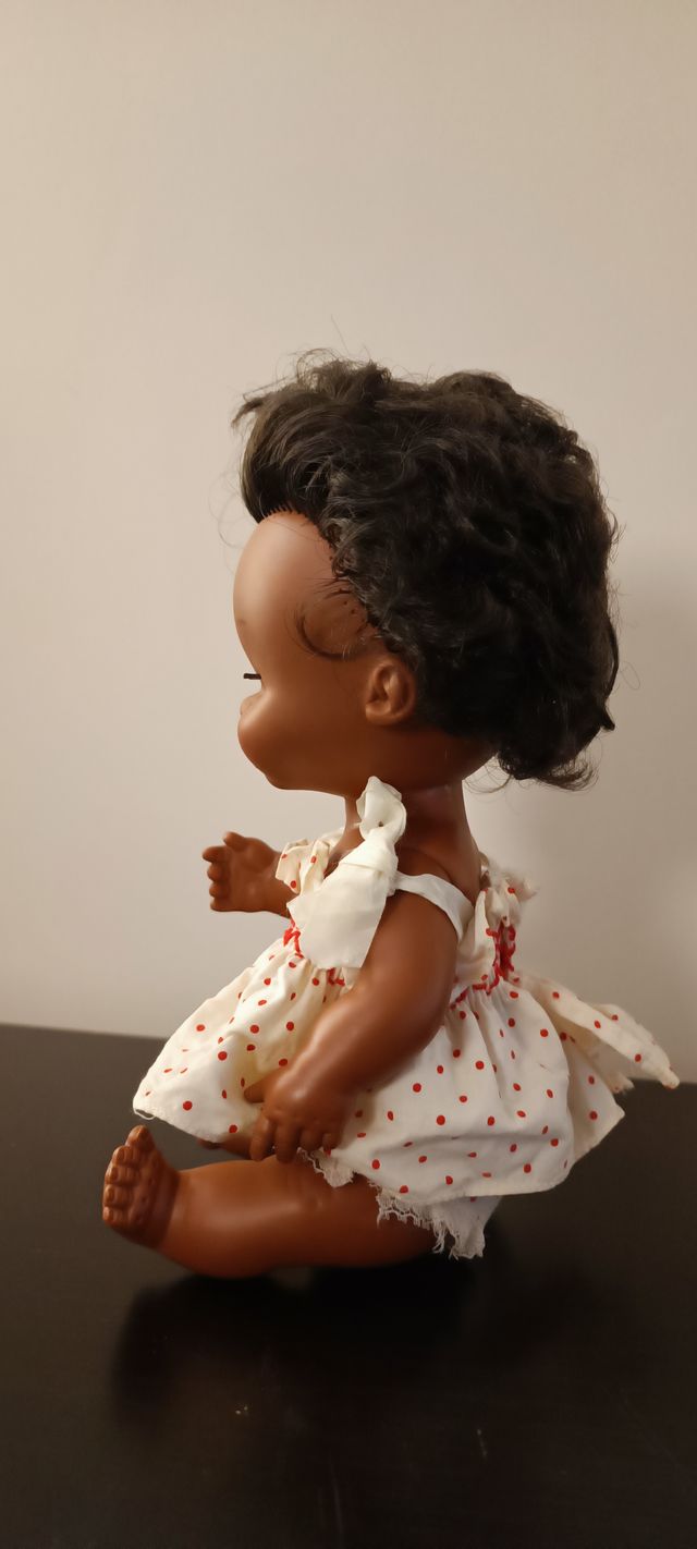 MUÑECA CURRINA o CURRIN NEGRA DE FAMOSA - AÑOS 70