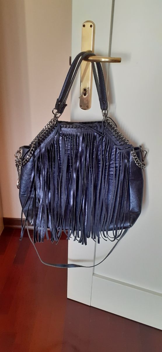 Borsa blu