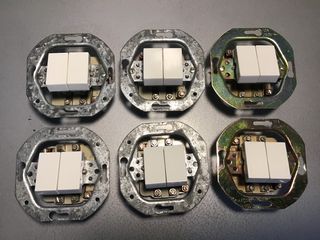 Interruptor doble Simón