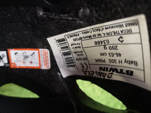 Casco infantil para bici