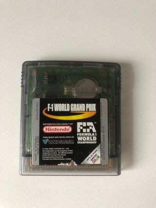 F-1 world grand prix GAMEBOY COLOR