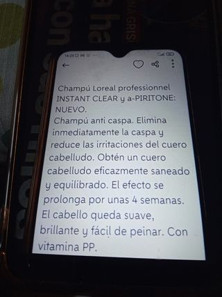 champús L'Oréal profesional