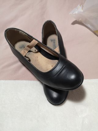 Zapato flamenco piel