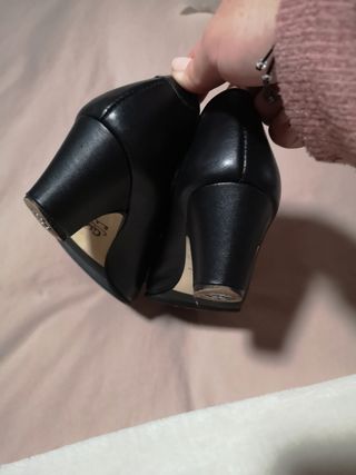 Zapato flamenco piel