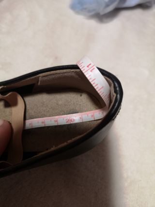 Zapato flamenco piel