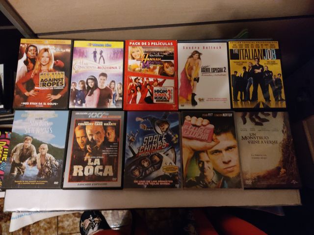 Películas en DVD selección