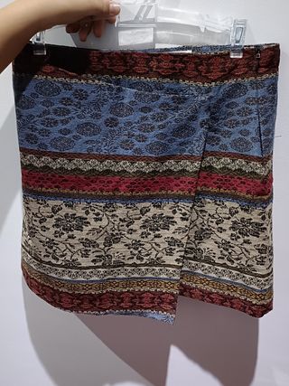 Falda colores niña 13-14 años Zara
