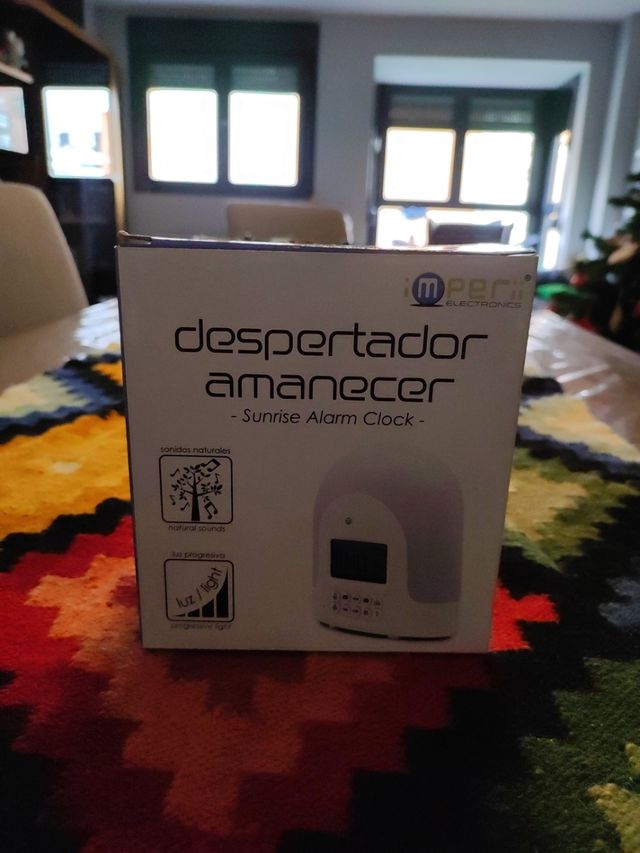 Despertador con función amanecer
