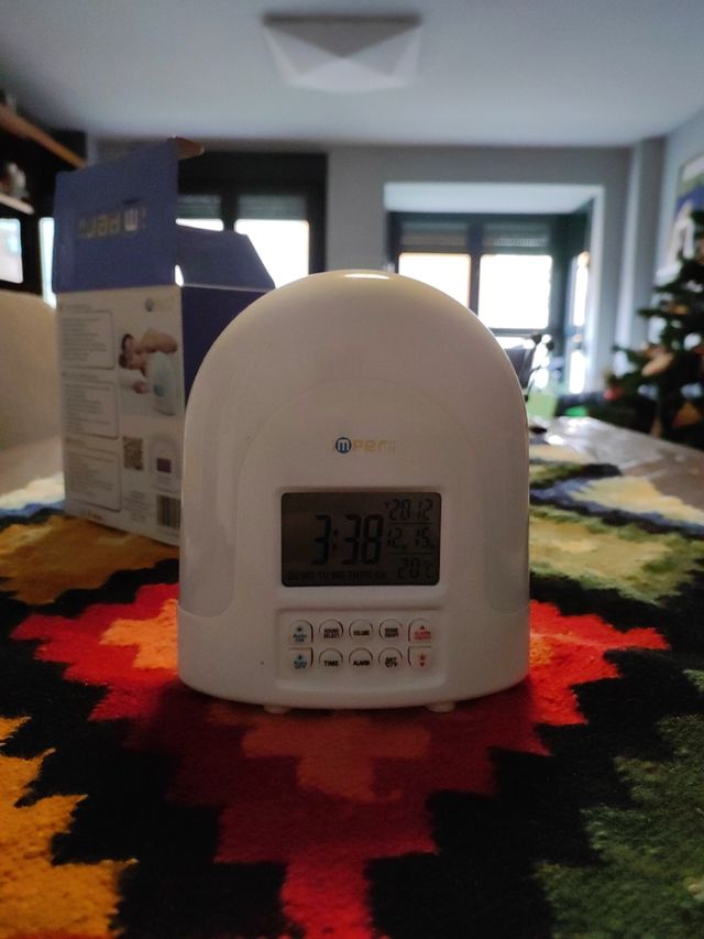 Despertador con función amanecer