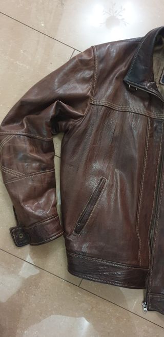Chaqueta de cuero