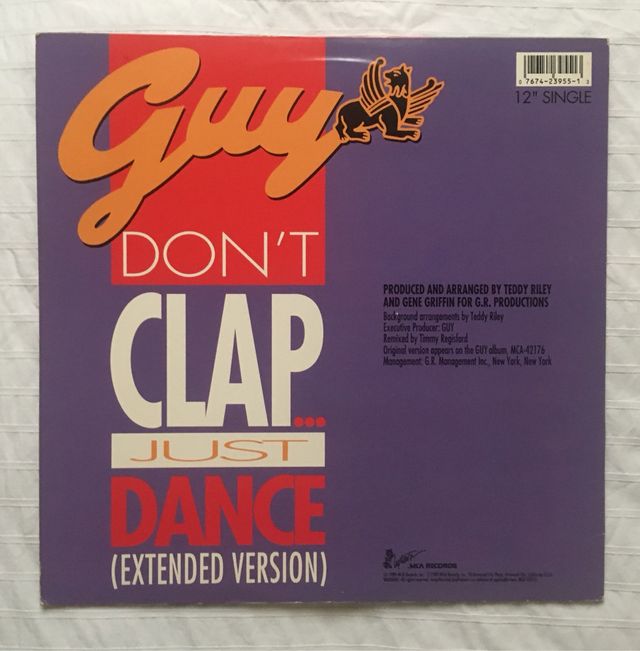 🟢 Don't Clap Juste Dance (Guy)