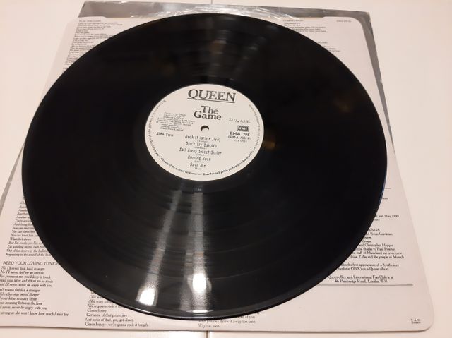 VINILO DE QUEEN -THE GAME-
