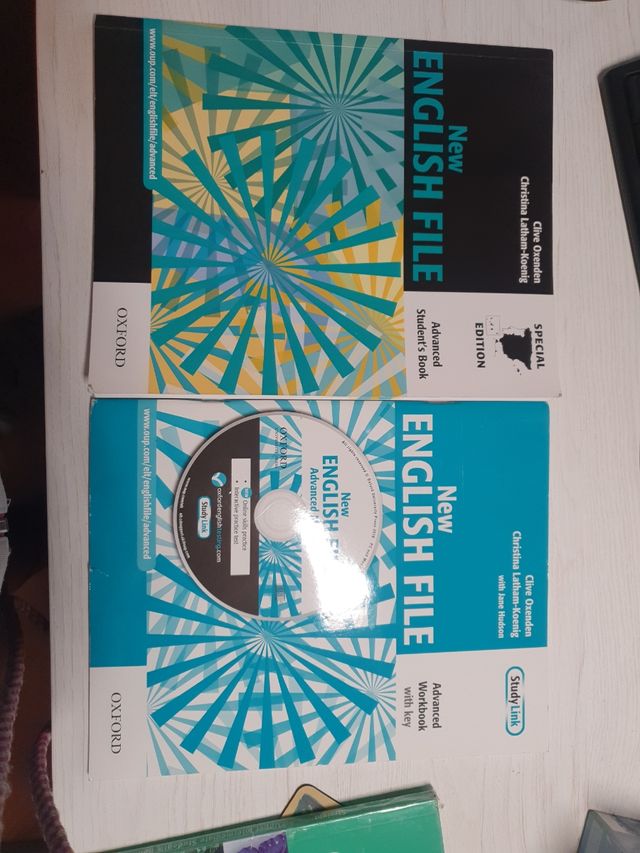 New English File Advanced student book y Worbook