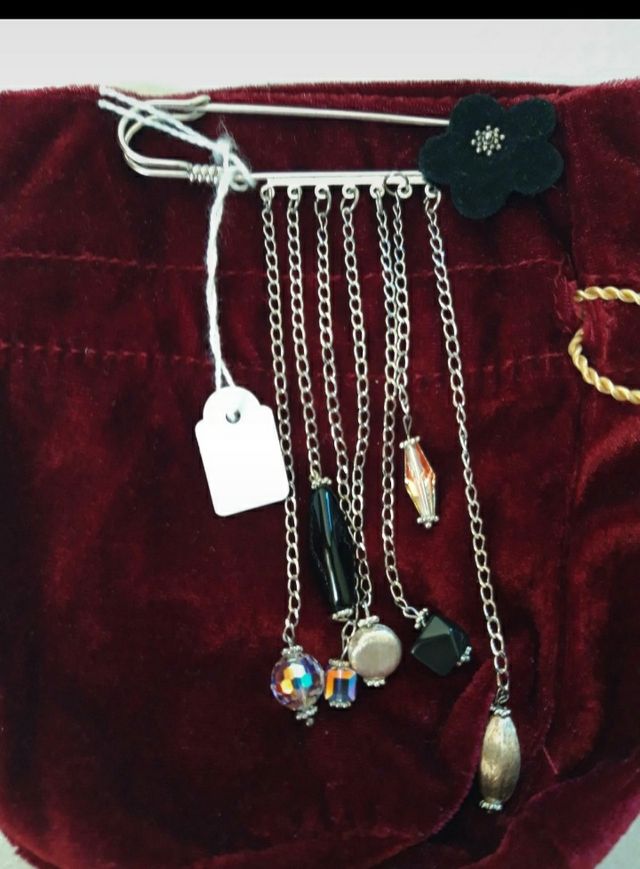 spille in argento con swaroski