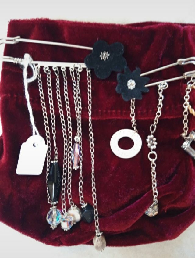 spille in argento con swaroski