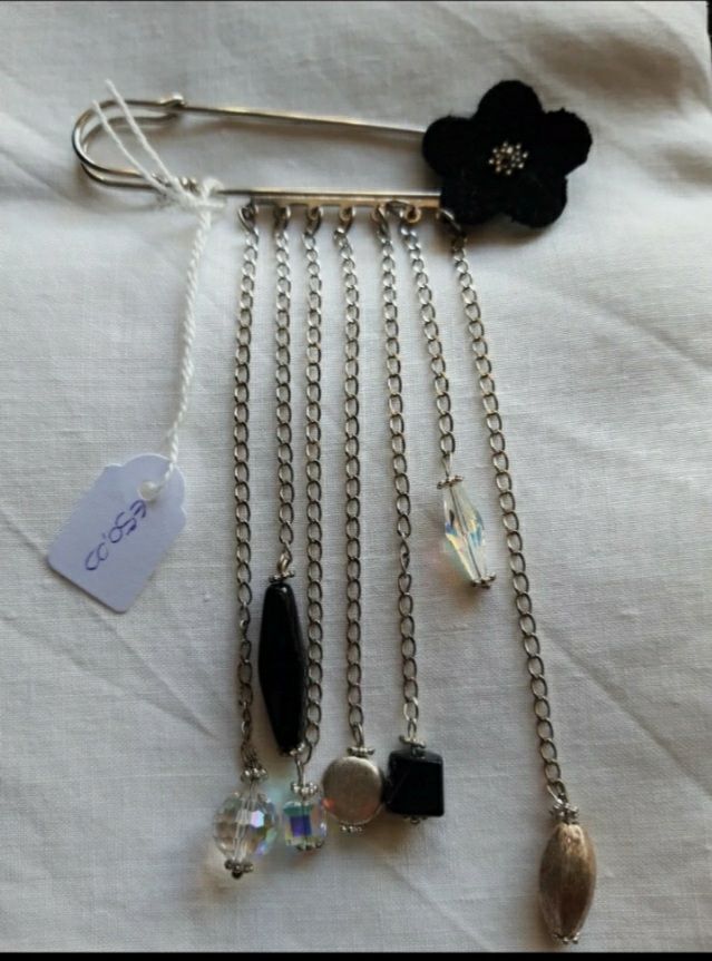 spille in argento con swaroski