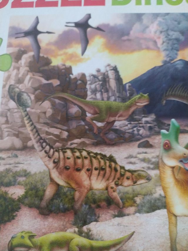 puzle de dinosaurios