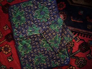 Tovaglietta imbottita e tovagliolo abbinato