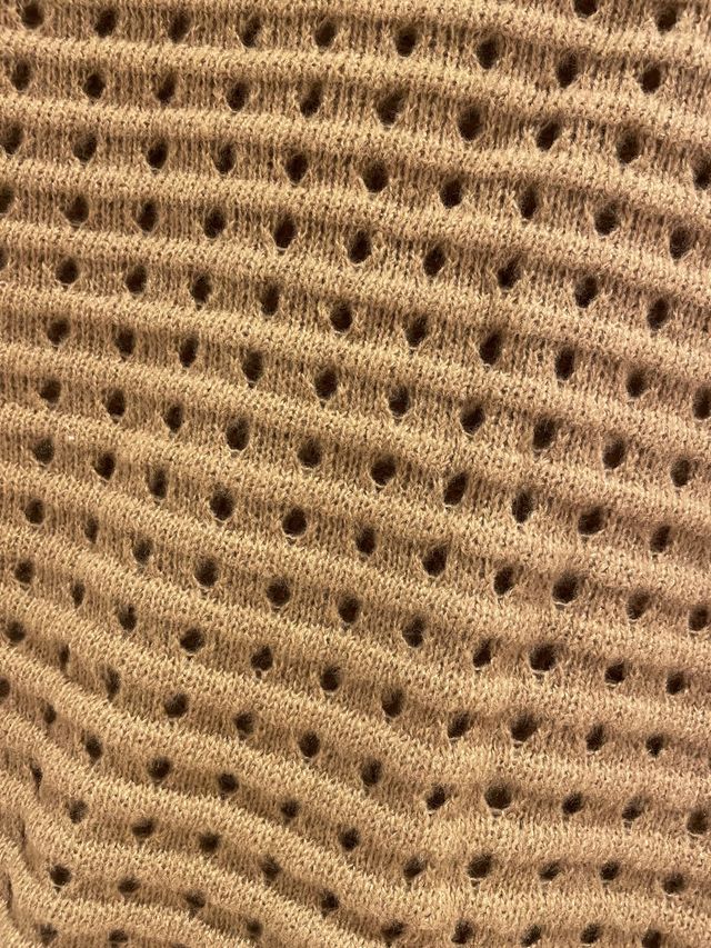 Chaleco de punto malla