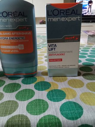 cremas L'Oréal men expert