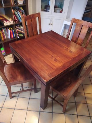 conjunto mesa comedor