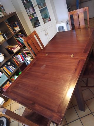 conjunto mesa comedor
