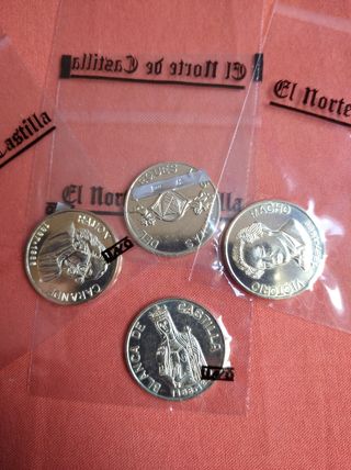 PALENCIA Y SUS PERSONAJES 10 MONEDAS PLATA 925 ml