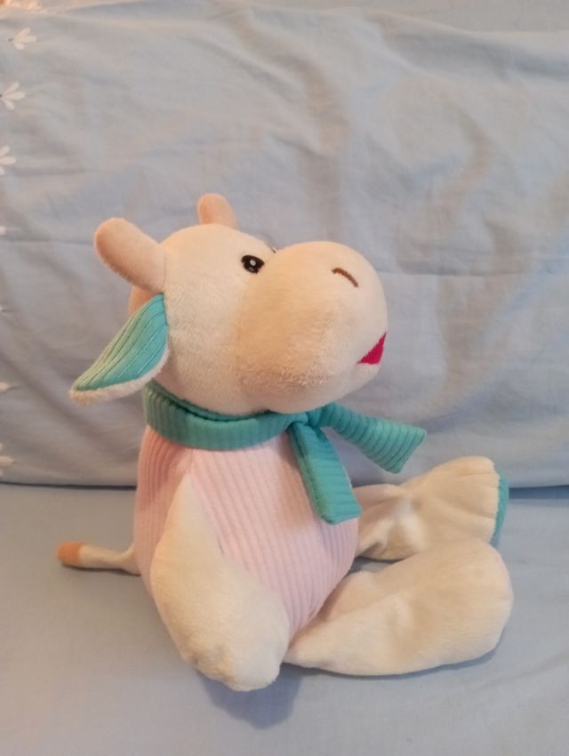 Peluche de  Vaca rosa